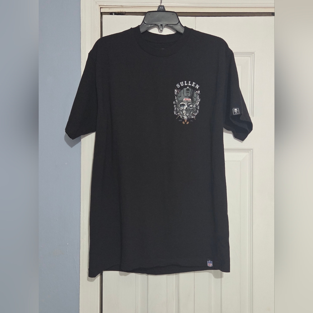 Sullen Art Co. Mens Black Graphic Crew Neck T-Shirt